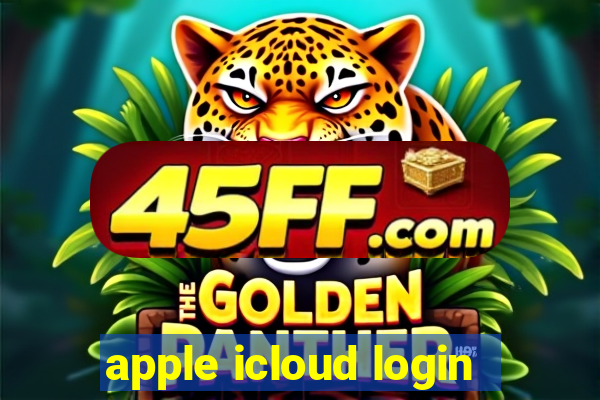 apple icloud login